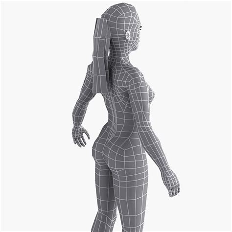 Female Body 3d Model 24 Obj Max Free3d