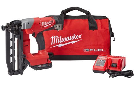 Milwaukee Cordless Nail Gun V Dc En Ct Grainger