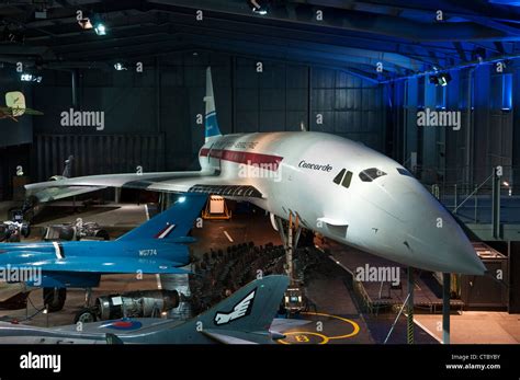 Prototype Concorde In The Museum At Fleet Air Arm Museum Rnas Yeovilton