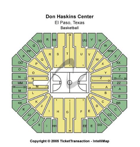 Don Haskins Center Tickets and Don Haskins Center Seating Chart - Buy ...