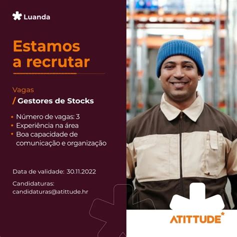 TRÊS 3 VAGAS PARA GESTORES DE STOCK Empregos Yoyota Angola