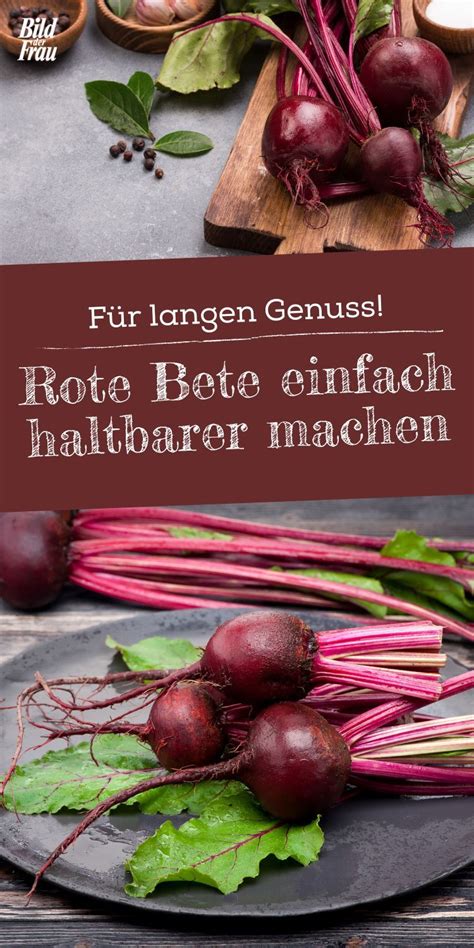 Rote Bete Einfach Haltbar Machen So Geht S Rote Bete Haltbar Rote