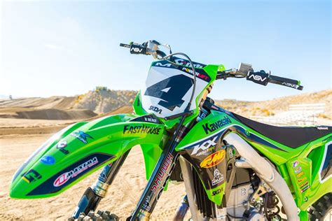 Racer X Films 2023 Kawasaki KX450 Garage Build Dirt Bike Radar