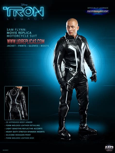 Ud Replicas Official ‘tron Legacy Light Bike Motorcycle Suits