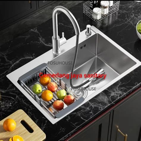 Jual Kitchen Sink ONAN 7050 Paket Komplit Bak Cuci Piring Onan 7050