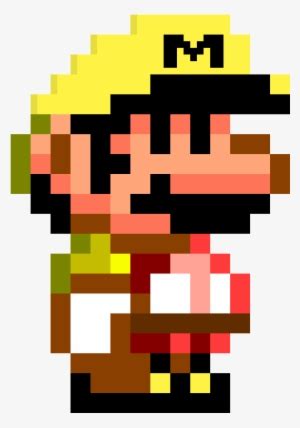 Mario Running Pixel Art