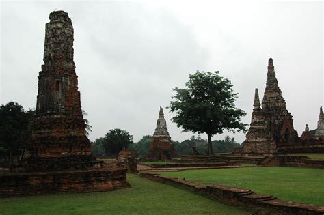 ayutthaya historical park thailand designated   unesco flickr