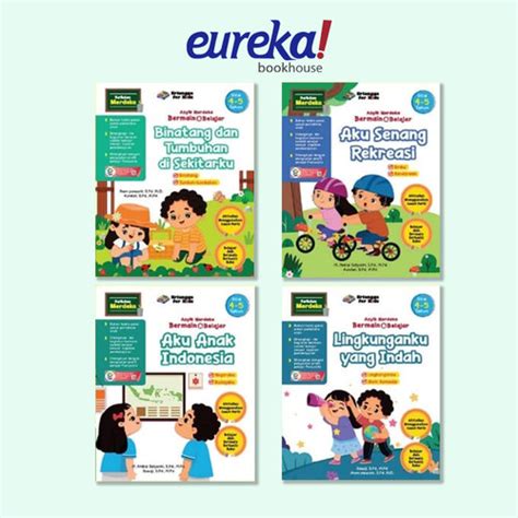 Promo Erlangga Paket Asyik Merdeka Bermain Belajar Usia 4 5TH