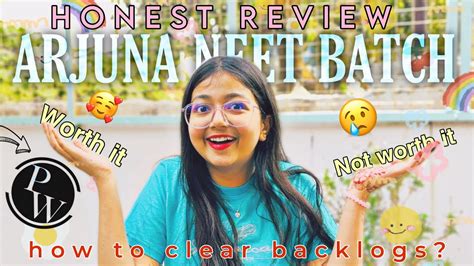 Physics Wallah Arjuna Batch 2025 Honest Review 🧚🏻💗 Tips On How To