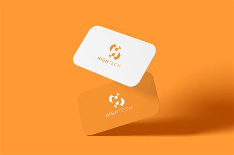 High tech logo design. on Behance