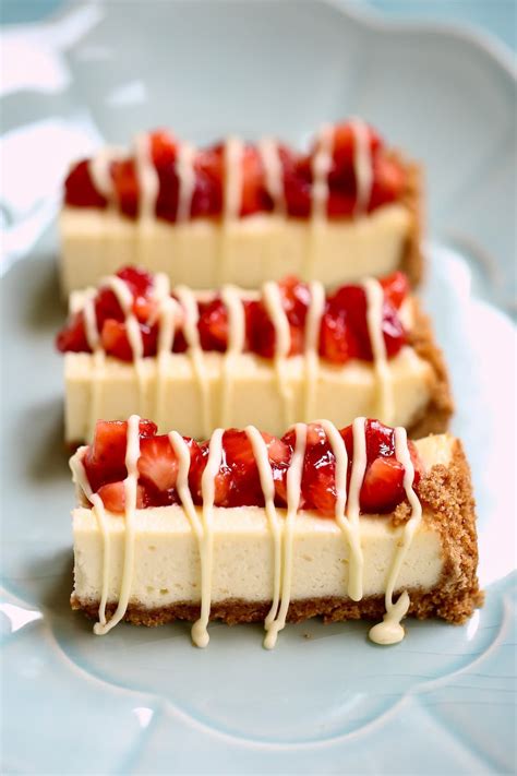 Philadelphia strawberry cheesecake snack bars – Artofit