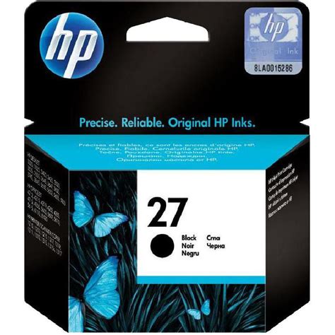 Hp 27 Inkjet Cartridge Black Jarir Bookstore Ksa