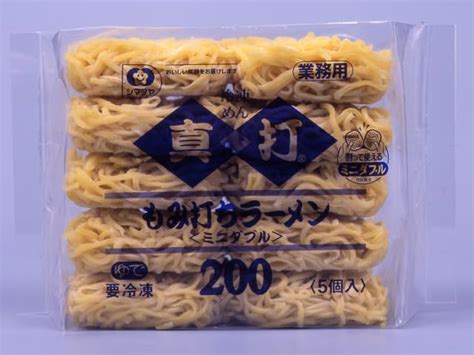 Amazon シマダヤ 真打 もみ打ちラーメンミニダブル 200g 5食入 冷凍 5セット ノーブランド品 ラーメン 通販