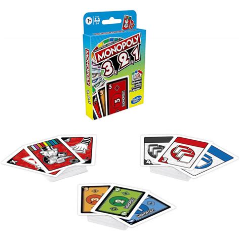 Acheter Monopoly 3 2 1 Jeu de société Hasbro Ludifolie