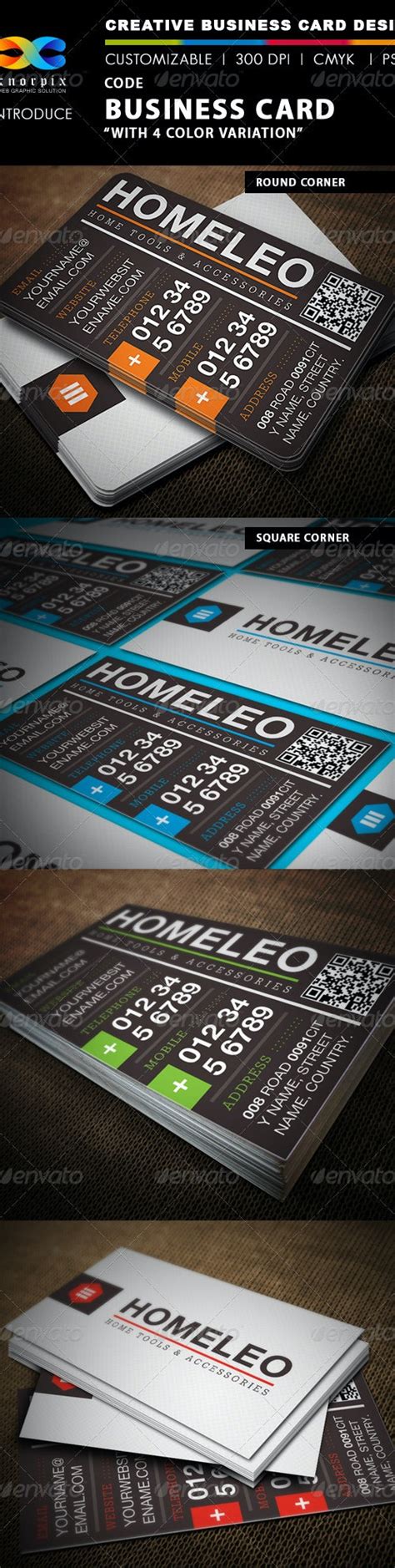 Code Business Card By Axnorpix Graphicriver