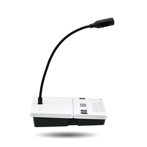 Multizone microphone keyboard to broadcast your messages