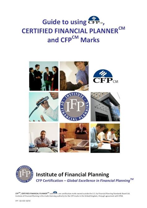 Pdf Guide To Using Certified Financial Planner Dokumentips