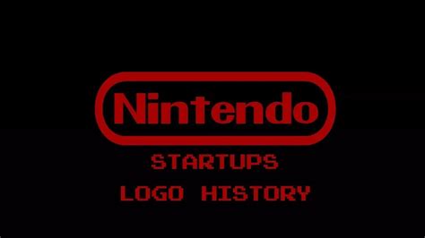 Nintendo Startups Consoles Logo History 114 Youtube