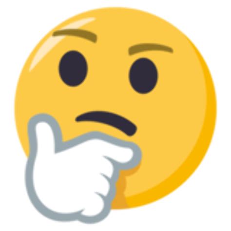 Download High Quality Thinking Emoji Transparent Face Transparent Png