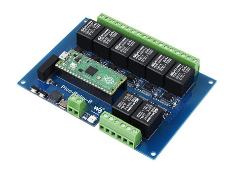 Pico Industrijski Kanalni Rele Modul Za Raspberry Pi Pico Malina