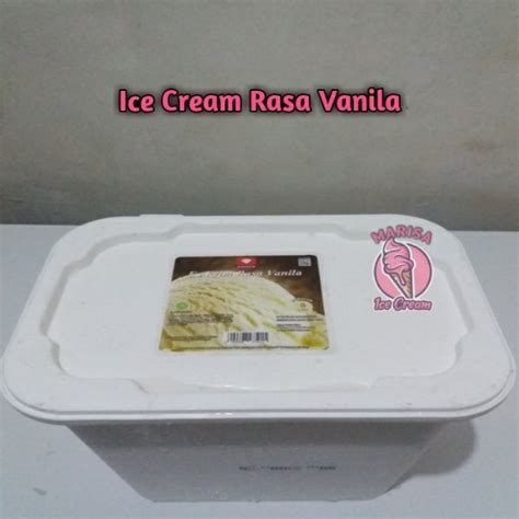 Jual Es Krim Diamond 8 Liter Rasa Vanila Ice Cream Vanila Di Lapak