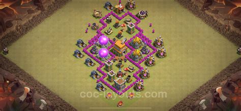 Best War Base Th6 With Link Hybrid 2024 Town Hall Level 6 Cwl Base