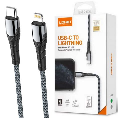 LDNIO LC111 Type C To Lightning Cable At Best Price In Bangladesh