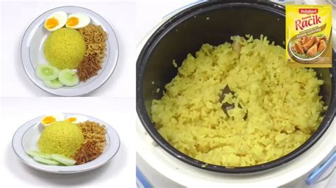 Resep Cara Membuat Nasi Kuning Sederhana Enak Mudah