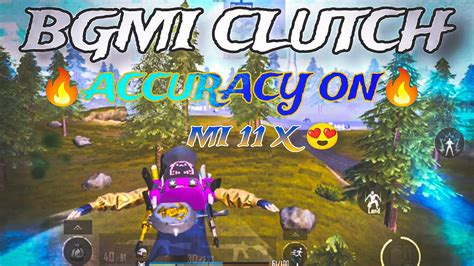 ACCURACY MI 11 X SMOOTH 60 FPS BGMI BGMI MONTAGE BGMI TEST 2023