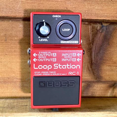 Boss Rc Loop Station Reverb