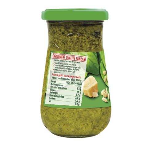 Sauce Pesto PANZANI le pot de 200g à Prix Carrefour