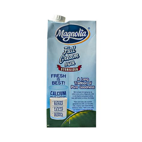 Magnolia Sterilized Full Cream Milk 1l