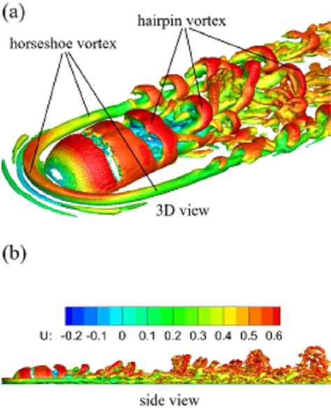 Snapshot Of Unsteady Vortex Structures Visualized By Utilizing The