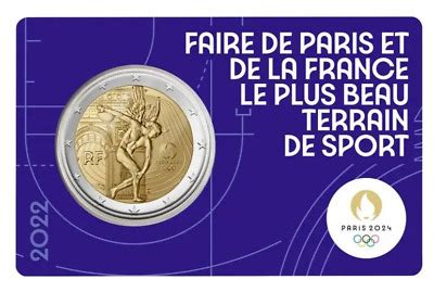 Coincard Bu Euro France Jo Olympic Games G Nie Paris Violet