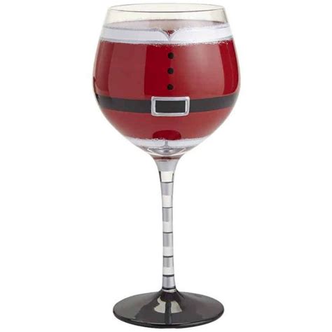 Diy Santa Wine Glasses