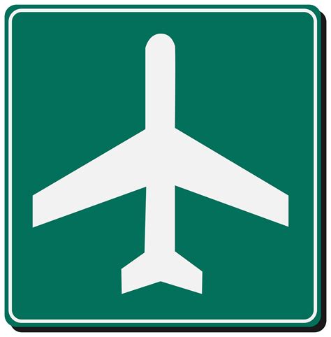 Airport Sign PNG Clipart - Best WEB Clipart