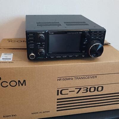 ICOM IC 7300 HF 50MHz SSB CW RTTY AM FM 100W Transceiver Receiver