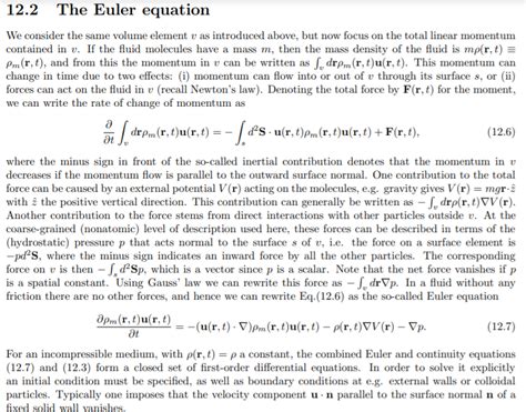 fluid dynamics - Missing step in the derivation of the compressible ...