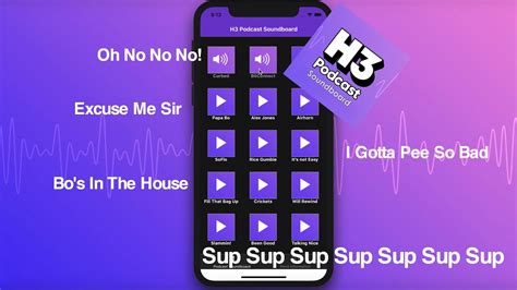 H3 Podcast Soundboard Trailer Youtube