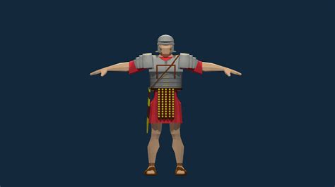 Roman Legionary 3D Model CGTrader