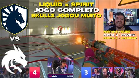 Liquid X Spirit Todos Os Mapas Blast Premier Spring Groups Youtube