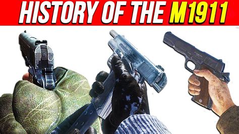 THE HISTORY of the M1911 PISTOL in Call of Duty | Chaos - YouTube