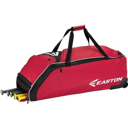 Easton E610W Red Wheeled Baseball Bat Bag A159032RD - Walmart.com