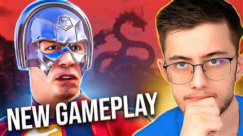 New Peacemaker Gameplay Live Reaction Viewer Matches Mortal Kombat