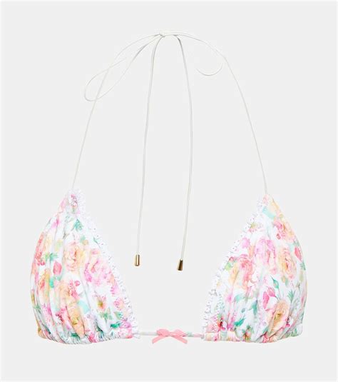 Bananhot Flora Floral Bikini Top Bananhot
