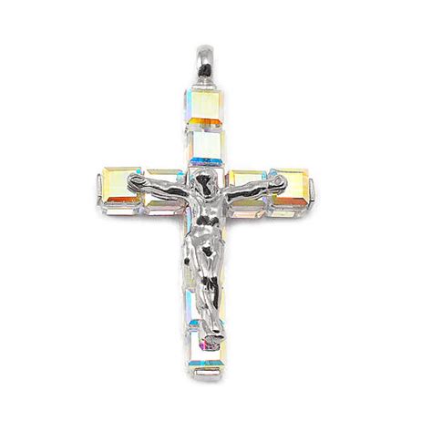 Ghirelli Kristalle 925er Silber Body Of Jesus Rosenkranz Mit 4 Mm