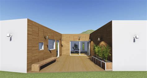 Maison Pr Fabriqu E France Frame House Group Sia Cologique