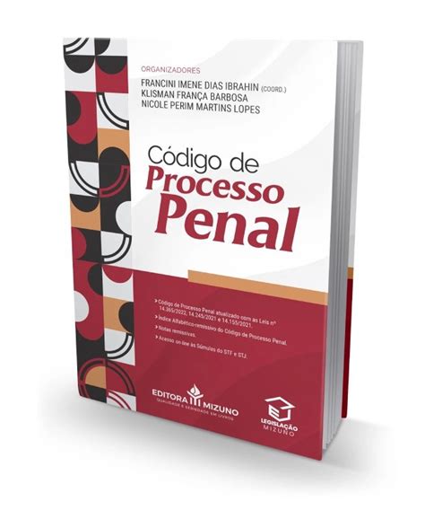 C Digos De Processo Penal Editora Mizuno