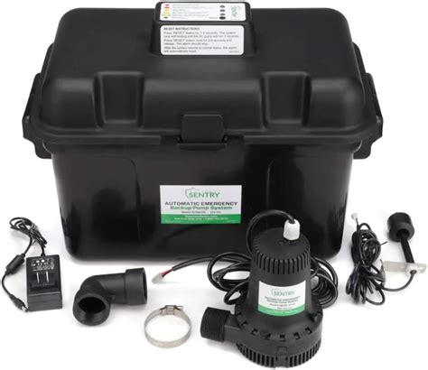 Wayne Esp25 12 Volt Battery Back Up Sump Pump System With Audible Alarm Sump Pump Battery