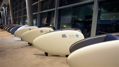 Up Close With Abu Dhabi Airport S Futuristic Sleeping Pods